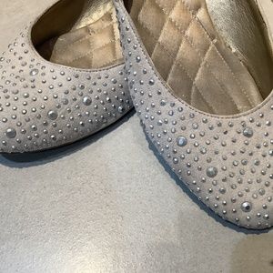 Kelly & Katie sparkle toe ballet flats